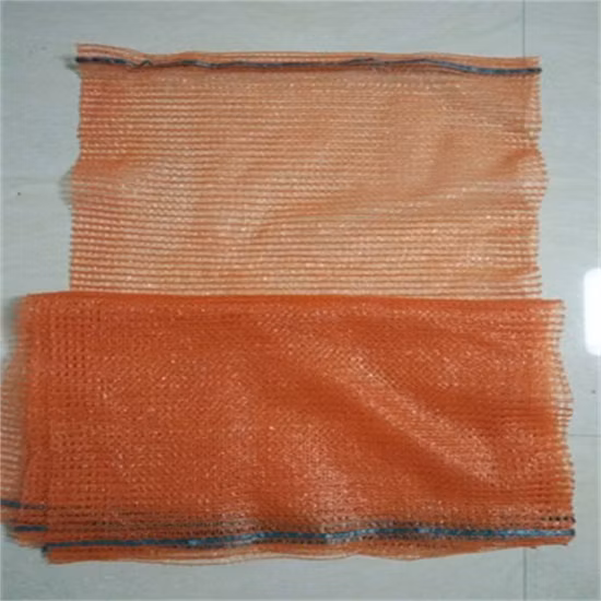 25 кг PE многоразовый сетчатый мешок сетчатый мешок для упаковки овощей, фруктов, упаковка Raschel Net Bag